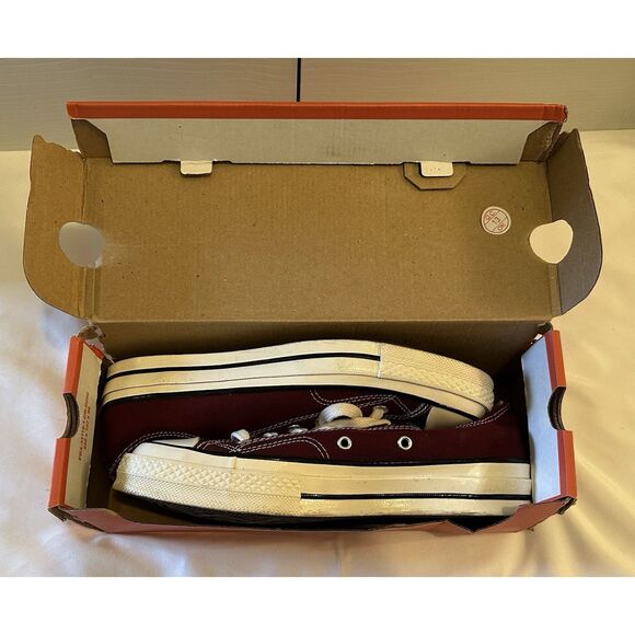 Converse Other - Converse Chuck Taylor Deep Bordeaux Maroon Low-top Shoes Mens Size 6